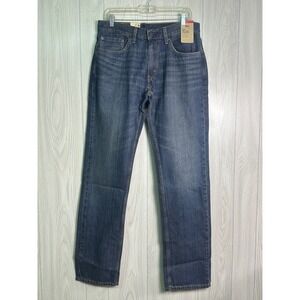 Levi Strauss 559 Relaxed Straight Jeans Mens W32 L36 Blue Denim Cotton NEW